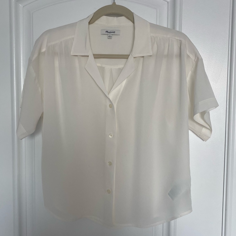 Madewell Silk Top - Women’s Small